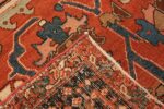 Weave Antique room size Persian Heriz Serapi rug 48320 by Nazmiyal