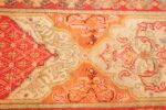 antique arts and crafts turkish oushak runner rug 48675 colors Nazmiyal