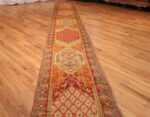 antique arts and crafts turkish oushak runner rug 48675 whole Nazmiyal