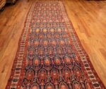antique persian malayer hallway runner rug 50408 hole Nazmiyal