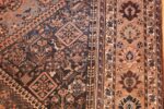 antique persian qashqai gallery size rug 50392 field Nazmiyal