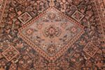 antique persian qashqai gallery size rug 50392 middle Nazmiyal