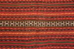 Background Vintage tribal Turkish Kilim rug 50383 by Nazmiyal