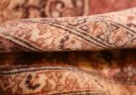 coral antique persian tabriz rug 50362 pile Nazmiyal