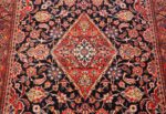 Field Classical Antique Persian Kashan rug 50413 by Nazmiyal