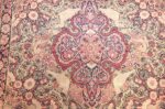 fine antique persian floral kerman rug 50389 birds Nazmiyal
