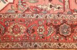 large antique persian serapi rug 48645 border Nazmiyal