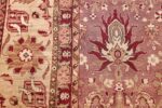 large square antique indian agra rug 46911 corner Nazmiyal