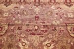 large square antique indian agra rug 46911 heart Nazmiyal
