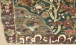 Antique 16th Century Persian Safavid Salting Rug Close Up 48639 Antique 16th Century Persian Safavid Salting Rug Close Up 48639 by Nazmiyal Antique Rugs