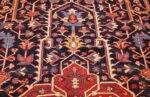 oversize antique persian serapi heriz rug 48677 part Nazmiyal