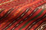 Pile Vintage tribal Turkish Kilim rug 50383 by Nazmiyal