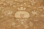Rare Moss Green Antique Indian Amritsar Rug 50378 White Vase Nazmiyal