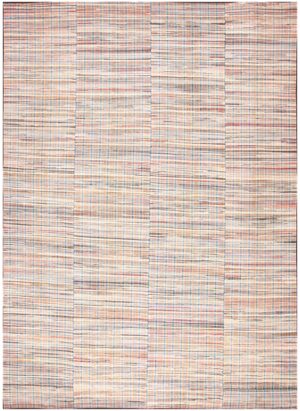 Rustic Antique America Rag Rug 48664 Nazmiyal