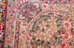 saffron yellow antique persian kerman rug 48659 weave Nazmiyal