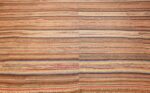 square earth tone antique american rag rug 48674 full Nazmiyal