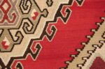 vintage red background turkish kilim rug 50381 texture Nazmiyal