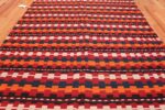 Vintage Tribal Turkish Kilim Rug 50382 Field Wide Shot Nazmiyal
