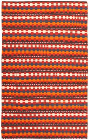 Vintage Turkish Kilim Rug 50382 Detail/Large View