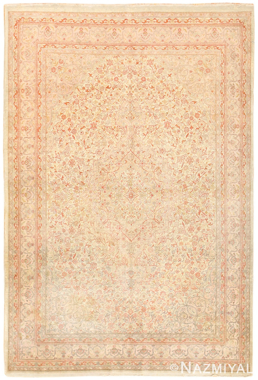 Antique Turkish Floral Sivas Rug 50400 Nazmiyal