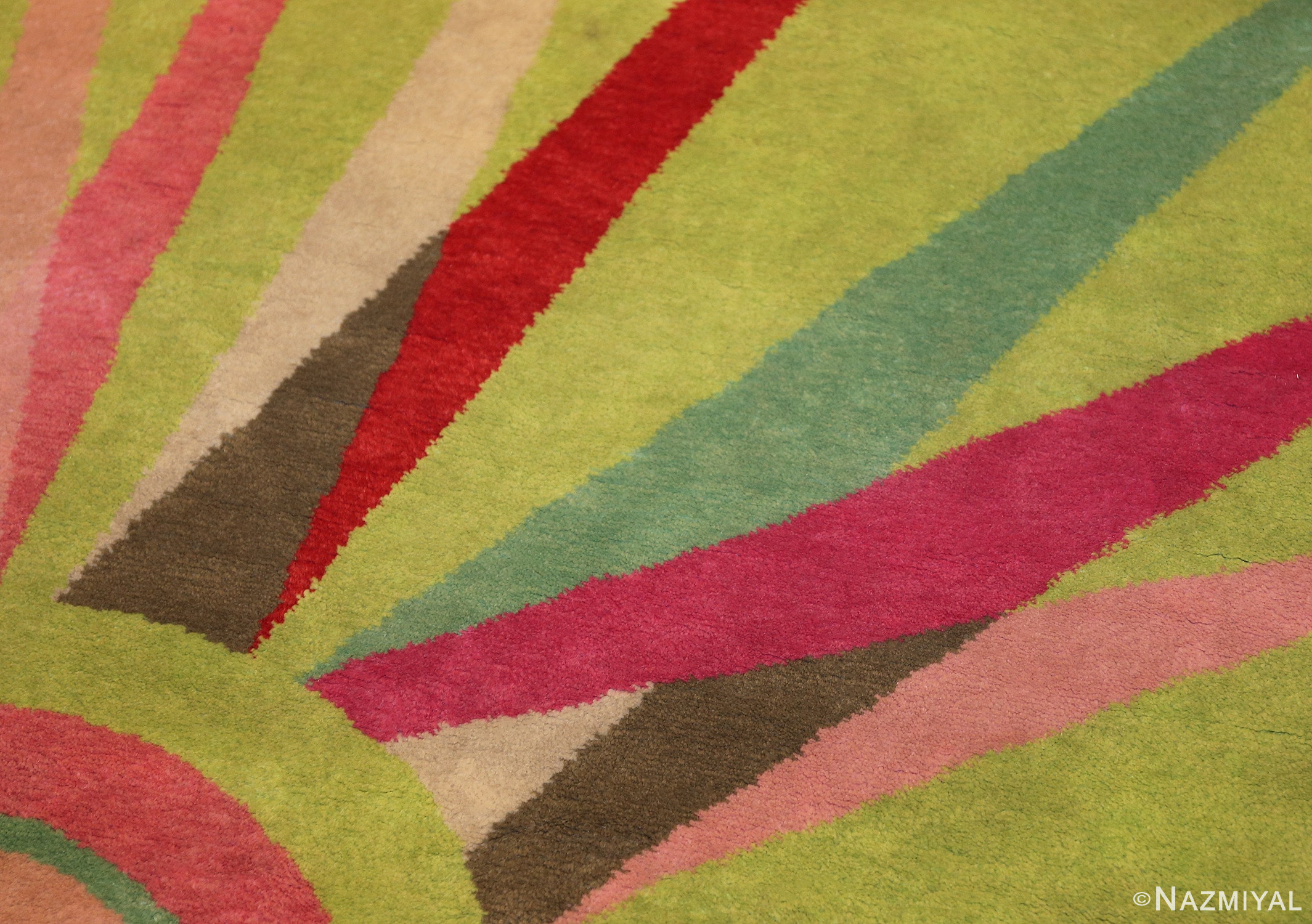 Mid Century Art Deco Emilio Pucci Rug 48680 by Nazmiyal Mid Century Art Deco Emilio Pucci Rug 48680 by Nazmiyal