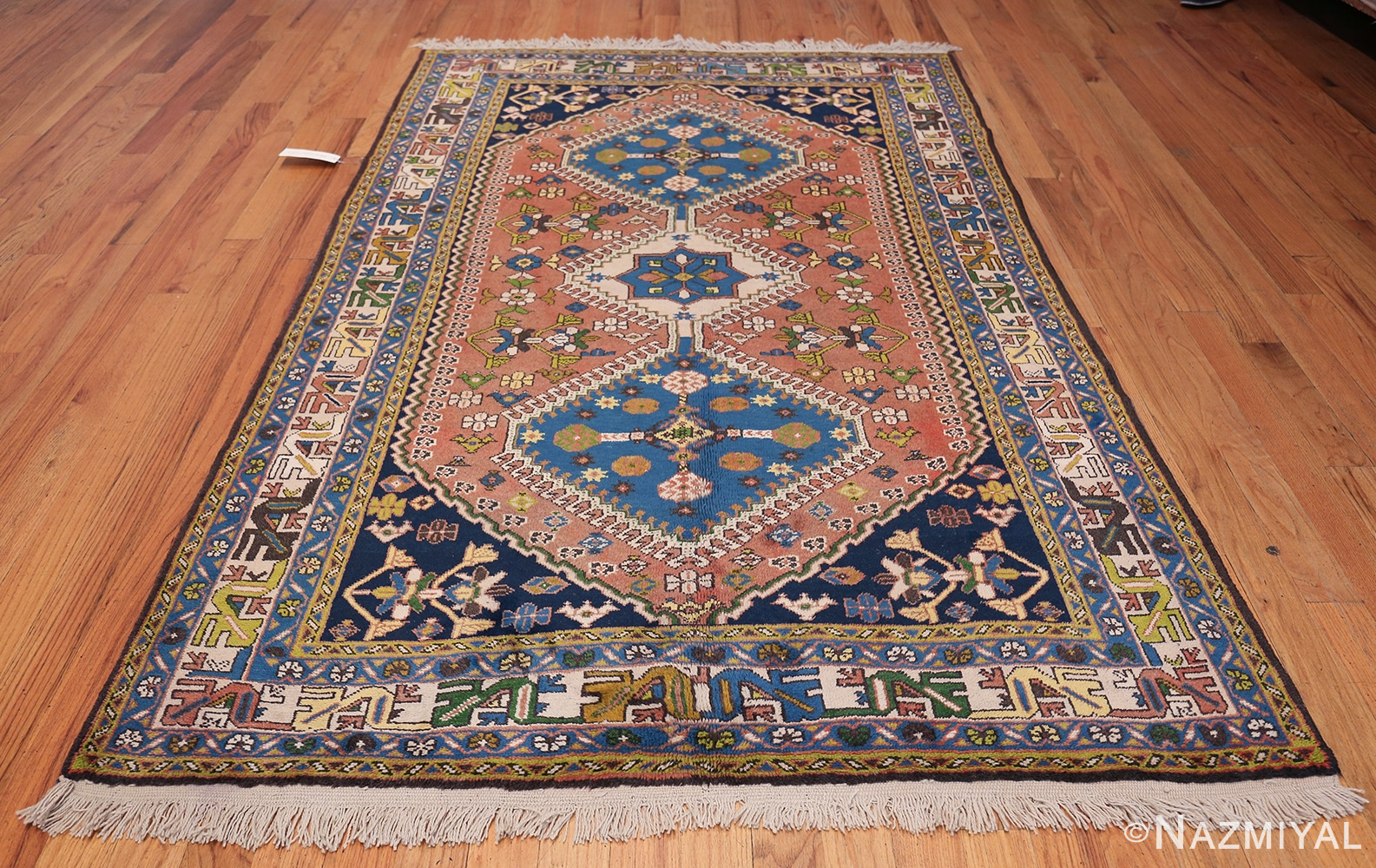 Colorful Vintage Persian Kurdish Rug 50432 Whole Design Nazmiyal