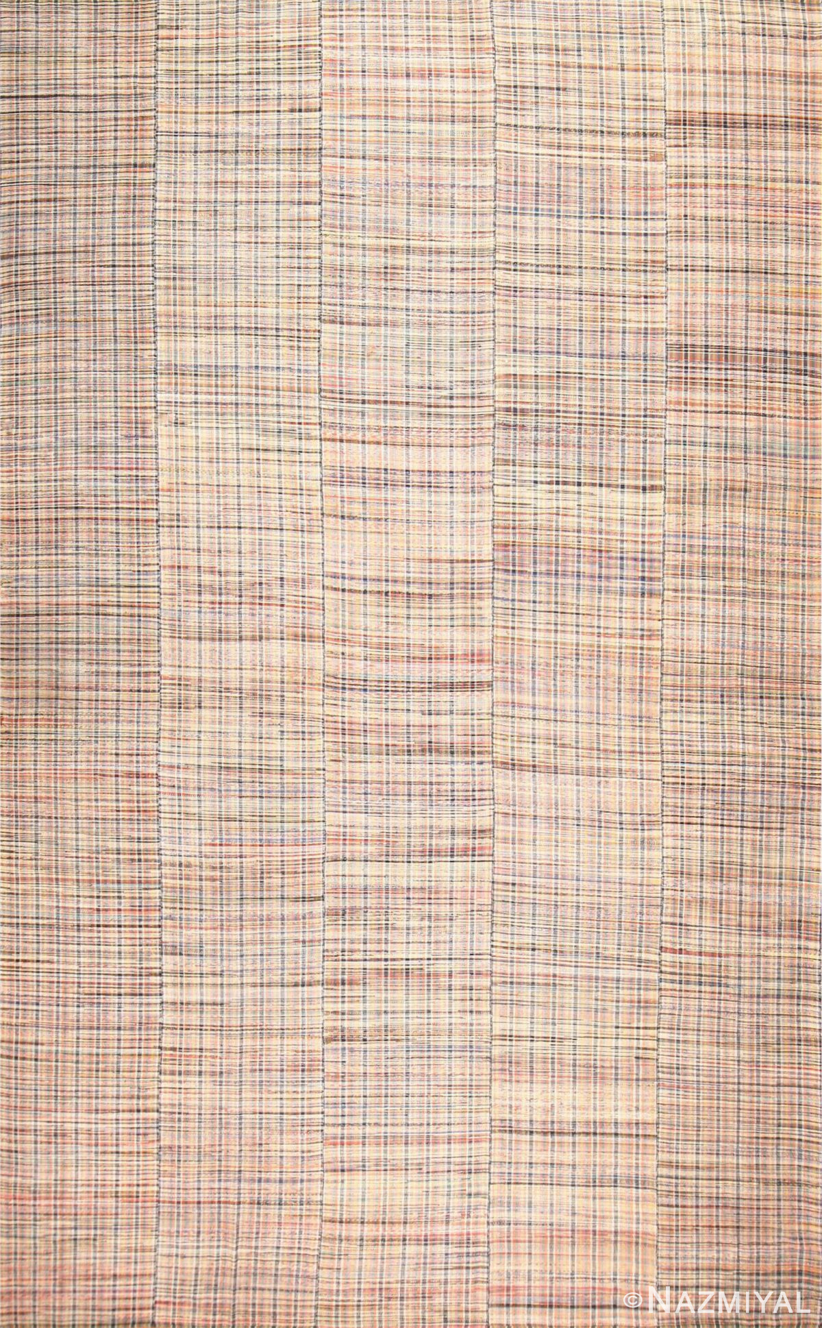 Large Oversize Antique American Rag Rug 48667 Nazmiyal