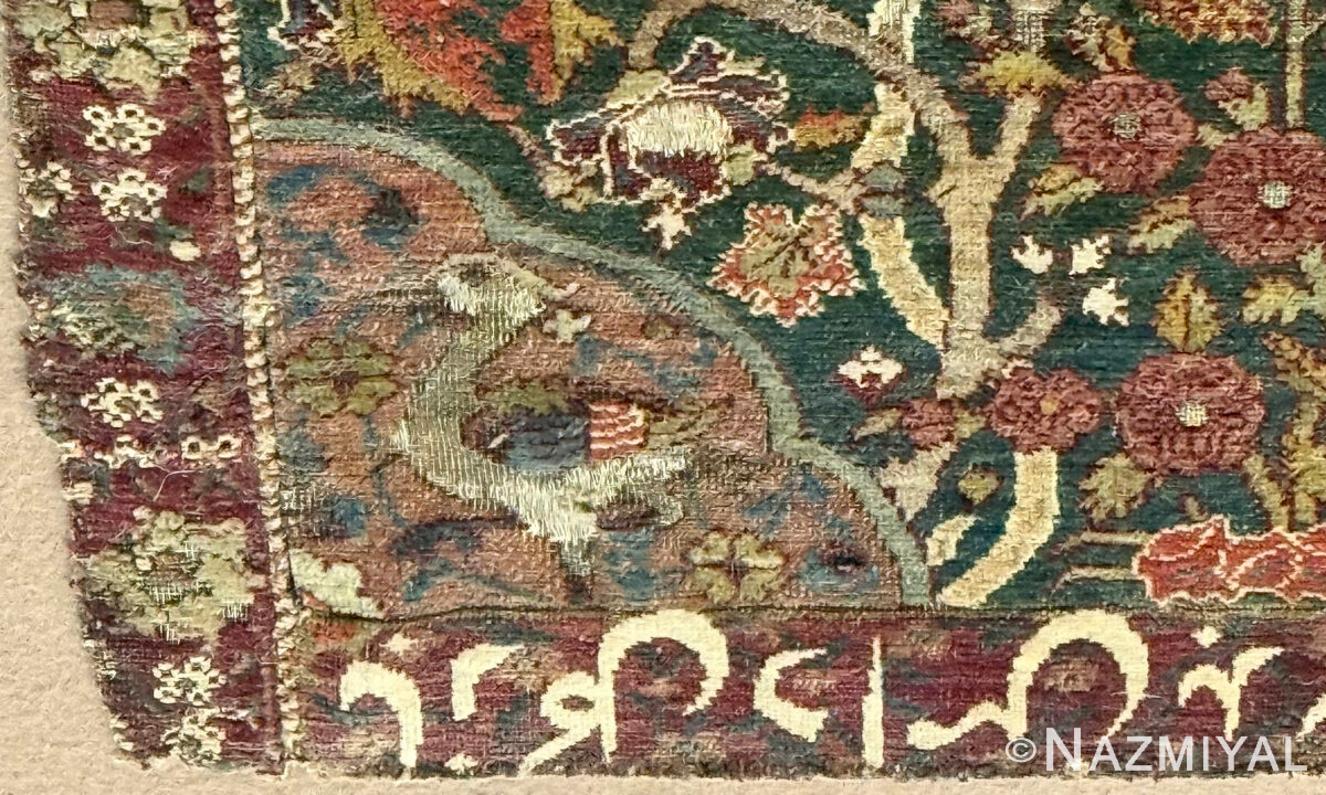 Safavid Rugs Rare Antique 16th Century Persian Safavid Salting Rug 48639