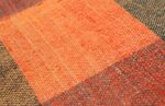 Weave detail Antique gallery size American rag rug 48665 by Nazmiyal