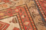 Weave detail Antique rare Sherab Caucasian design rug 50424 by Nazmiyal
