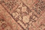 Weave detail Fine and intricate Antique Persian Tabriz rug 50387 by Nazmiyal