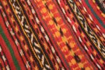 Weave detail Vintage tribal Turkish Kilim rug 50383 by Nazmiyal