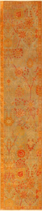 Antique Indian Runner Rug 50496 Detail/Large View