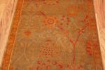 Background Floral Antique Indian runner rug 50496 by Nazmiyal