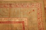 beautiful antique turkish oushak rug 47703 corner Nazmiyal