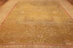 beautiful antique turkish oushak rug 47703 field Nazmiyal