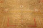 beautiful antique turkish oushak rug 47703 middle Nazmiyal