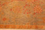 Border Floral Antique Indian runner rug 50496 by Nazmiyal