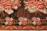 Border floral vintage Turkish Kilim rug 50476 by Nazmiyal