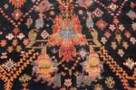 colorful antique persian bakhtiari rug 48728 red Nazmiyal