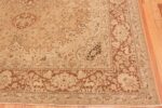 Corner Vintage Alabaster Persian Tabriz rug 50444 by Nazmiyal