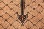 Detail Classical Antique Persian Bibikabad rug 50368 by Nazmiyal