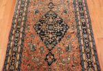 Field central medallion vintage Persian Sarouk rug 50489 by Nazmiyal