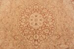 Field Vintage Alabaster Persian Tabriz rug 50444 by Nazmiyal
