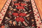Field Vintage Turkish Kilim carpet 50538 by Nazmiyal