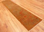 Full Floral Antique Indian runner rug 50496 by Nazmiyal