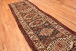 Full Tribal Antique Persian Kurdish runner rug 50463 by Nazmiyal