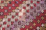 Multi Colored Vintage Turkish Kilim Rug 50534 Repair Part Nazmiyal