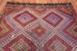 Multi Colored Vintage Turkish Kilim Rug 50534 Top Design Nazmiyal