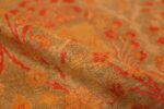 Pile Floral Antique Indian runner rug 50496 by Nazmiyal
